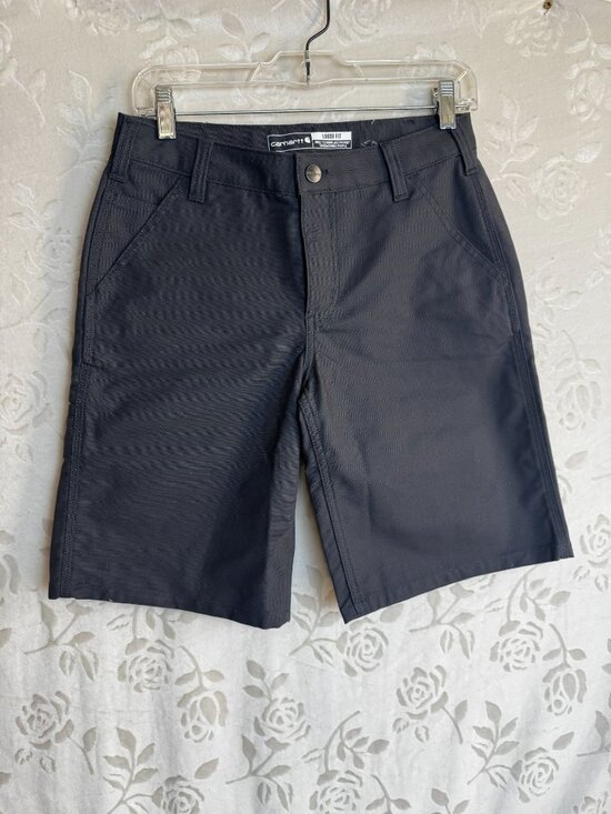 Carhartt Pants - Carhartt Womens Utility Shorts 10" Rugged Flex Loose Fit Durable Workwear Size 4